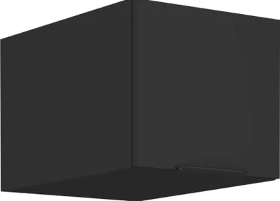 Produktbild von Kondela Oberer Küchenschrank Siber 40 NAGU-36 1F - schwarz