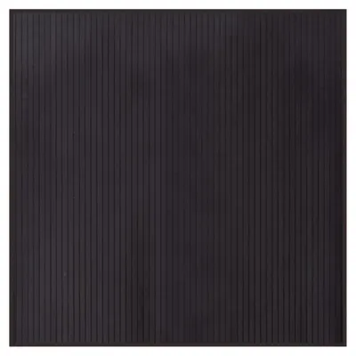 Image de vidaXL Tapis Carré Marron Foncé 100x100 cm Bambou
