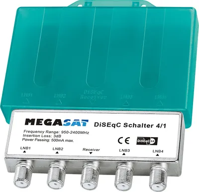 Produktbild von MegaSat DiSEqC Schalter 4-1