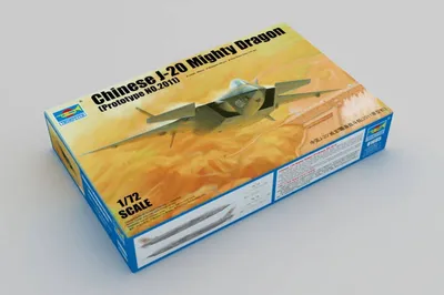 Produktbild von Trumpeter Chinese J-20 Mighty Dragon (Prototype No.2011) 1:72