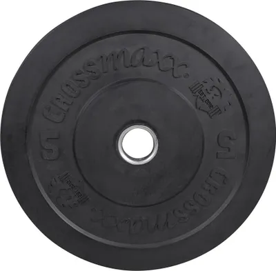 Produktbild von Lifemaxx Crossmaxx Technique Bumper Plate 5 kg Schwarz