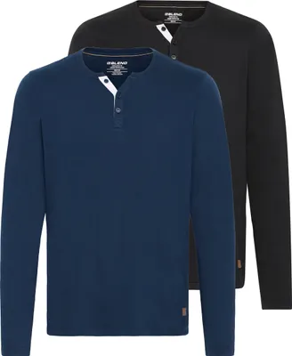 Produktbild von Blend BHMBHOLLIE Herren Longsleeve Langarmshirt Shirt Baumwollmischung regular fit