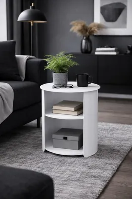 Produktbild von Beistelltisch moderne Optik, aus Metall