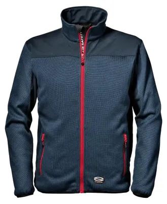 Productafbeelding van Sir Safety Director: Heren werkjas, softshell, winddicht met fleecevoering, elastische manchetten, maat XXL, donkerolijfgroen