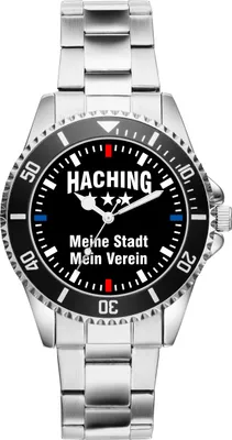 Produktbild von KIESENBERG Herrenuhr Armbanduhr Haching Geschenk Fan Artikel Zubehör Fanartikel Analog Quartz Uhr 2615