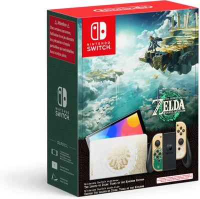 Produktbild von Nintendo Switch – OLED Modell The Legend of Zelda: Tears of the Kingdom Edition
