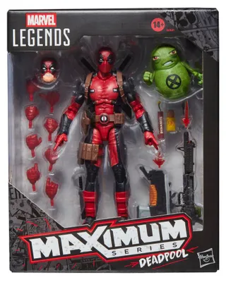 Produktbild von Marvel Legends Maximun Series Deadpool Figur 15cm