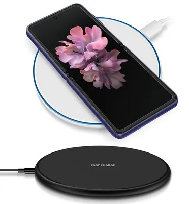 Produktbild von QI Wireless Ladegerät für Samsung Galaxy Z Flip Fold 7 / FE 6 5 4 3 Ladematte