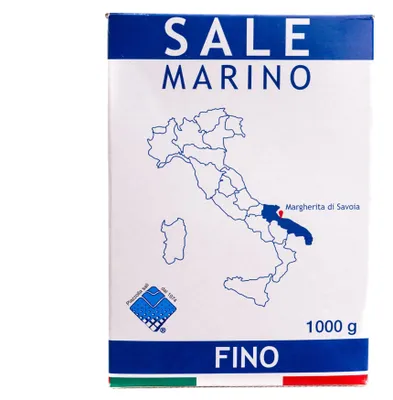 Produktbild von marino Fino 1kg Meersalz - Piazzolla