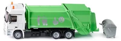 Zdjęcie produktu dla Siku 2938, Model śmieciarki, Wstępnie zmontowany, 1:50, Metal, Plastik, 3 lat(a), Czarny, Pomarańczowy