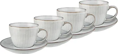 Produktbild von BUTLERS Kaffeetasse HENLEY 4er-Set