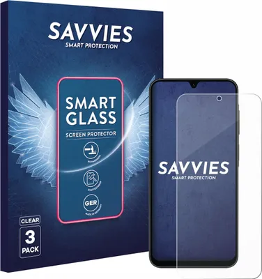 Produktbild von 3x Savvies Schutzglas Folie für Samsung Galaxy A26 5G 9H Panzer Schutzfolie Glas Displayschutz klar transparent