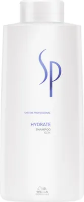 Produktbild von Wella Professionals System Professional Hydrate Shampoo, 1000 ml, Shampoo, Professionell, Unisex, trockenes Haar, Entwirren, Hydratisierung, Feuchtigkeitsspendend, Klärend