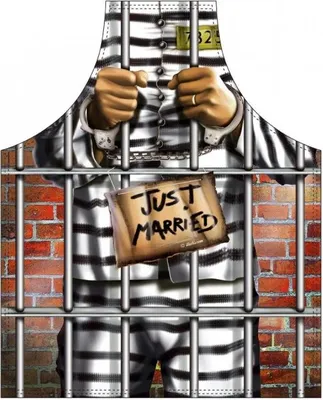 Produktbild von Grill u. Küchenschürze - Just Married Mann