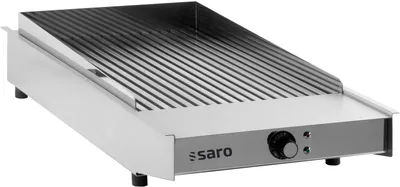 Produktbild von Saro WOW GRILL 400, Grau, Edelstahl, Edelstahl, Rechteckig, Drehregler, Rost, 1 Zone(n)