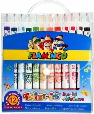Immagine prodotto di Pastelli a matita Twist-it 12 colori