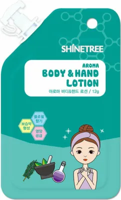 Produktbild von Shinetree Aroma Körper- und Handlotion 12 ml