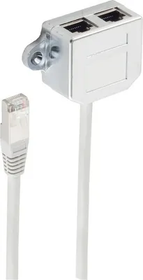 Immagine prodotto di cavo patch cat. 5e adattatore telefono/Ethernet 0,1 m