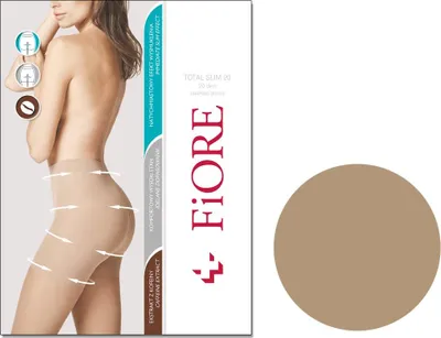 Produktbild von Bauch schlankmachende Strumpfhose korrigierende Hüften 20den Natural 5