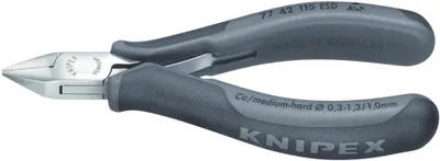Produktbild von KNIPEX Elektronik- Seitenschneider ESD