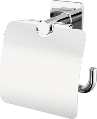 Produktbild von Papierrollenhalter mit Deckel Lenz Varo chrom 4313702