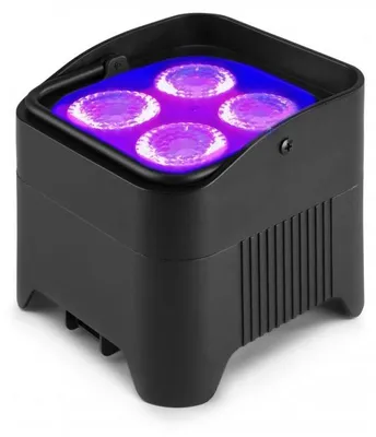 Produktbild von BeamZ BBP94W, Disco-Stroboskop, Schwarz, IP20, LED, 4 Lampen, Bernstein, Blau, Grün, Rot, Ultraviolett (UV), Weiß