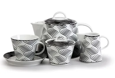 Obrázek produktu pro Thun 1794 Čajová souprava, český porcelán, Tom, vlnky, Thun, 15 d.