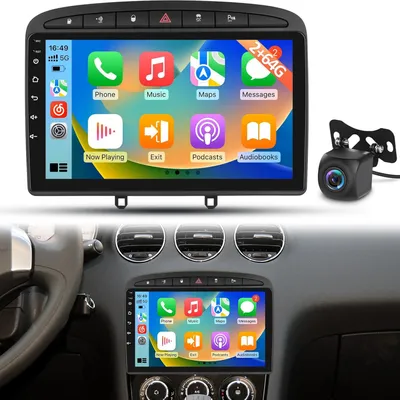 Productafbeelding van Android Autoradio - Navigatiesysteem - Multimedia Speler - Bluetooth Radio - Dashboard Headunit