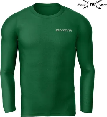 Produktbild von Funktions-T-Shirt Givova Corpus 3 Maglia Intima Elastica Grün - 2XS
