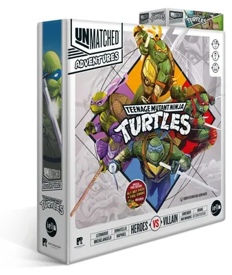 Imagen del producto de Unmatched: Teenage Mutant Ninja Turtles (englisch) – Juego de mesa – IELLO