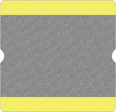 Produktbild von Beschriftungstasche WT-5118, PVC, Gelb, A4 offen, 10 Stück/VE