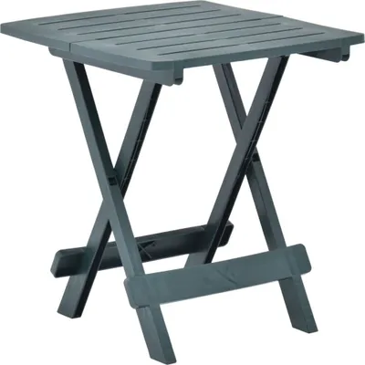 Produktbild von Falten Garten Tisch Grün 17.7"x16,9"x19,7" Kunststoff