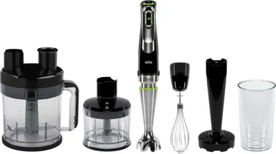 Immagine prodotto di BRAUN MQ9187XLI BRAUN MultiQuick 9 MQ9187XL frullatore a immersione nero 1.200 W