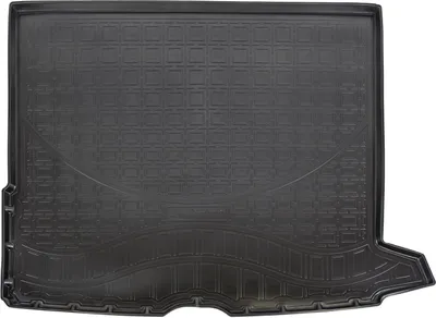 Image de Tapis De Coffre en Caoutchouc TPE Pour Mercedes GLC Class X253 2015-2022, Bord Haut, Noir, Antidérapant, Toutes Saisons