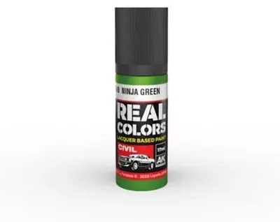 Immagine prodotto di AK Interactive S.L. AK-RC849 REAL COLORS: Ninja Green 17 ml