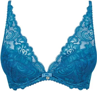 Produktbild von Gossard Gypsy Tiefer V-Push-Up BH Mykonos Blue 75 A