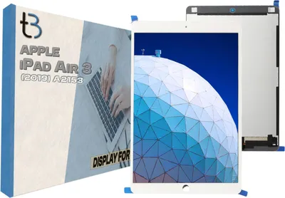 Produktbild von Echtes Display mit Touch für Apple iPad Air 3 2019 10.5 A2153 Weiß