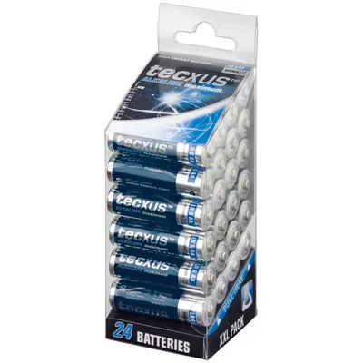Produktbild von LR6/AA (Mignon) Batterie, 24 Stk. XXL Box Alkali-Mangan Batterie (Alkaline), 1,5 V
