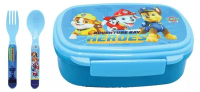 Produktbild von Paw Patrol Best Team Sandwichbox + Besteckset