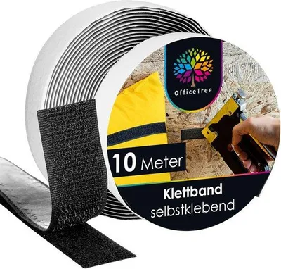 Produktbild von Famanu Klettband Rolle 10 m - 20 mm - Extra Stark
