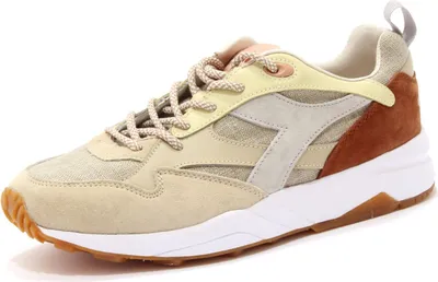 Produktbild von 2200AD Turnschuhe uomo DIADORA HERITAGE ECLIPSE beige Leder/Gewebe Schuhe Männer