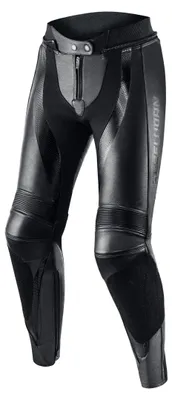 Produktbild von Rebelhorn Rebel Damen Motorrad Lederhose, schwarz, 44