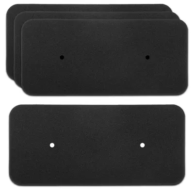 4x Trocknerfilter 275x125x10 mm für Hoover Candy