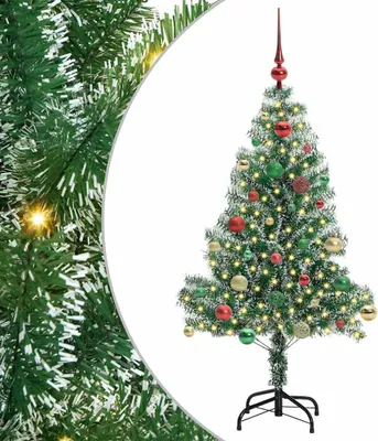 Immagine prodotto di vidaXL Albero di Natale artificiale con neve e luce LED 150 cm