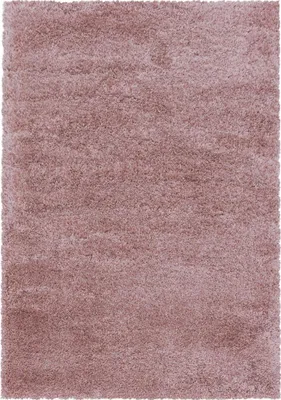 Image de Tapis à poils longs avec motif uni tissé UNI B