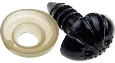 Zdjęcie produktu dla Nosek – 9 x 12 mm – 10 szt. – czarny