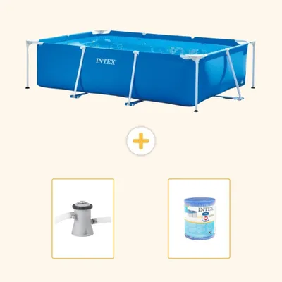 Image de Ensemble de piscine gonflable "Krabbe" - 183 x 51 cm - 3 pièces - S21268