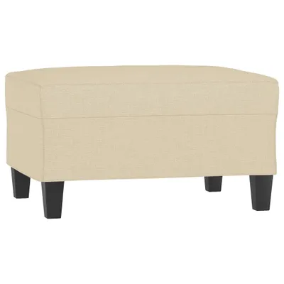 Obrázok produktu pre vidaXL Podnožka na nohy Cream 70x55x41 cm Látka