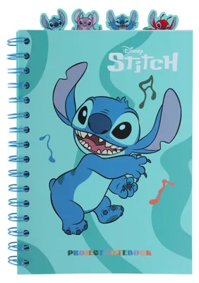 Produktbild von Grupo Erik Disney Stitch Notizbuch A5 Journal Tagebuch Merch Geschenke