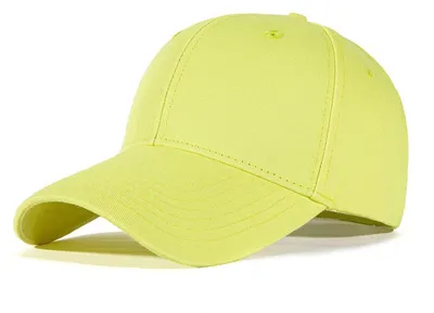 Produktbild von Baseball Cap Uni Baumwolle Gelb Verstellbar Einheitsgröße